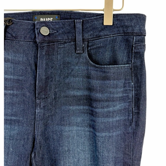 PAIGE Manhattan Jeans Mid Rise Slim Boot in Color Kolbie Size 29 NWT - Picture 2 of 7